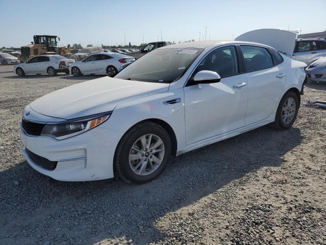 KIA OPTIMA LX 2018 with VIN 5XXGT4L35JG190963 - Photo from auction