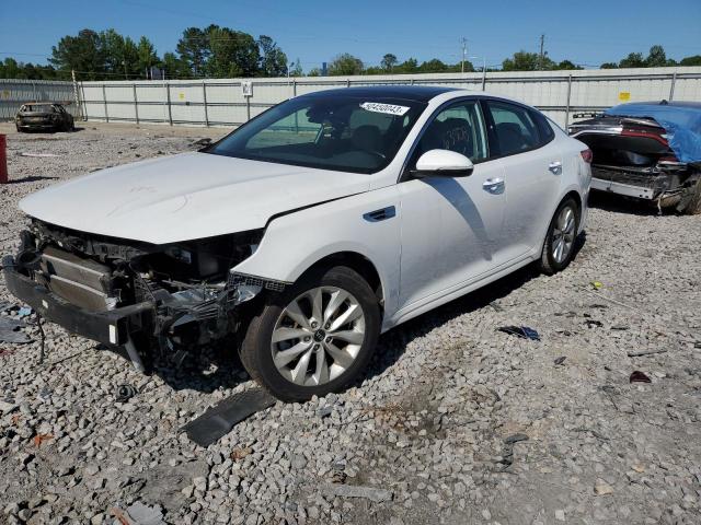 KIA OPTIMA EX 2017 with VIN 5XXGU4L33HG173814 - Photo from auction