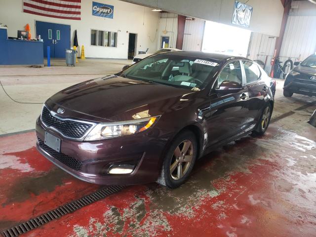KIA OPTIMA LX 2014 with VIN 5XXGM4A7XEG289822 - Photo from auction