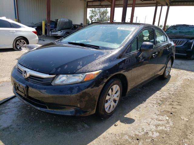 HONDA CIVIC LX 2012 with VIN 2HGFB2F53CH580641 - Photo from auction
