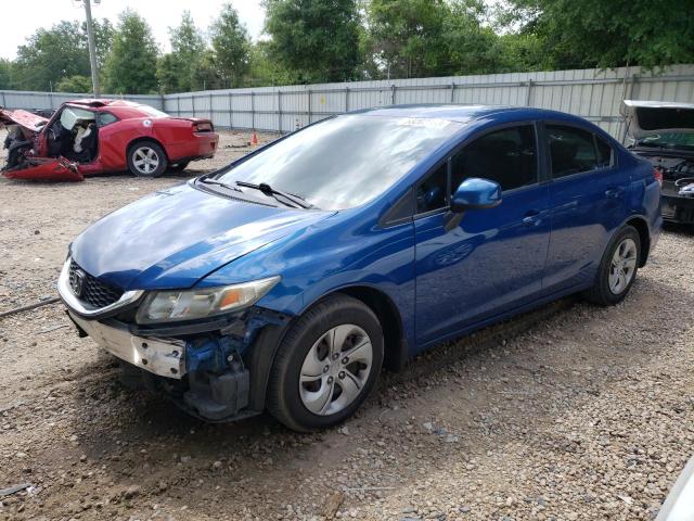 Photo 1 from auction – 2013 HONDA CIVIC LX with VIN 19XFB2F5XDE016285