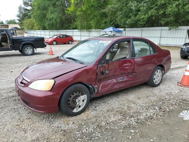 Photo 1 from auction – 2002 HONDA CIVIC EX with VIN 2HGES26842H504074