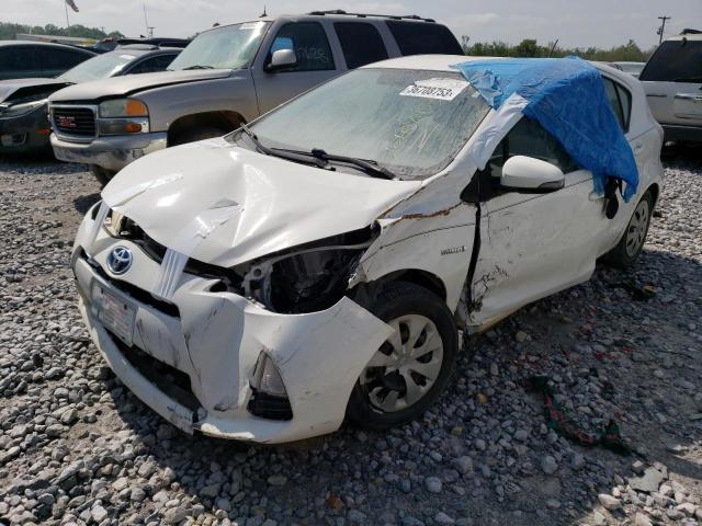 TOYOTA PRIUS C 2013 with VIN JTDKDTB36D1531077 - Photo from auction