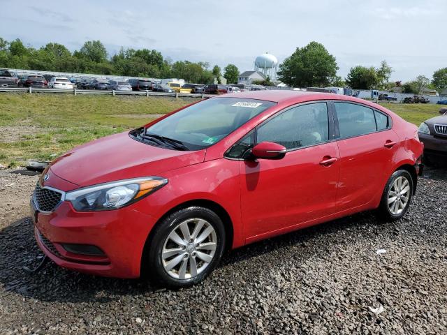 KIA FORTE LX 2014 with VIN KNAFX4A66E5182858 - Photo from auction
