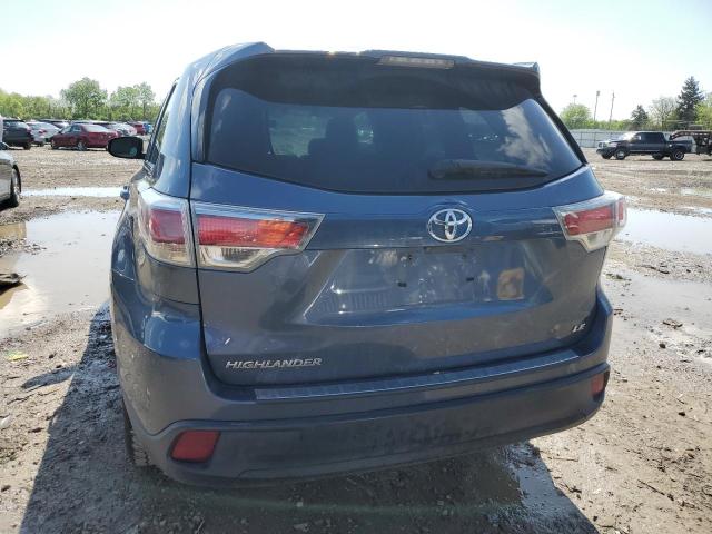 Photo 6 from auction – 2014 TOYOTA HIGHLANDER with VIN 5TDZKRFH5ES034278