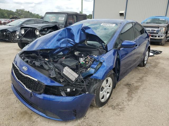 KIA FORTE LX 2018 with VIN 3KPFK4A7XJE257294 - Photo from auction