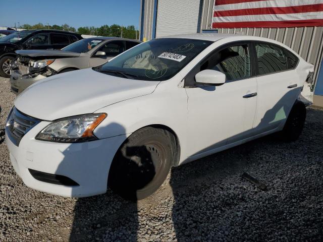 NISSAN SENTRA S 2015 with VIN 3N1AB7AP2FY218378 - Photo from auction