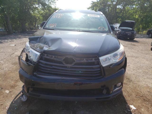 Photo 5 from auction – 2015 TOYOTA HIGHLANDER with VIN 5TDDKRFH3FS146914