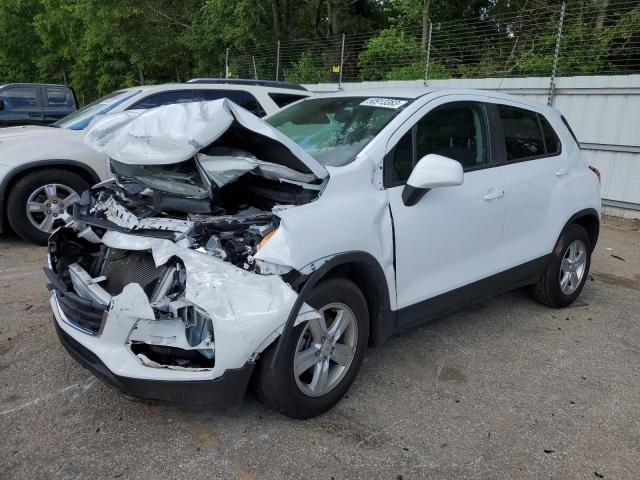 CHEVROLET TRAX LS 2020 with VIN KL7CJKSB6LB056597 - Photo from auction