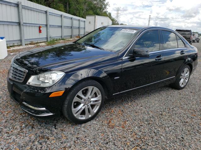 Photo 1 from auction – 2012 MERCEDES-BENZ C 250 with VIN WDDGF4HB3CA655719