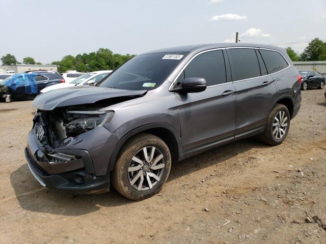 Photo 1 from auction – 2021 HONDA PILOT EXL with VIN 5FNYF6H54MB083993