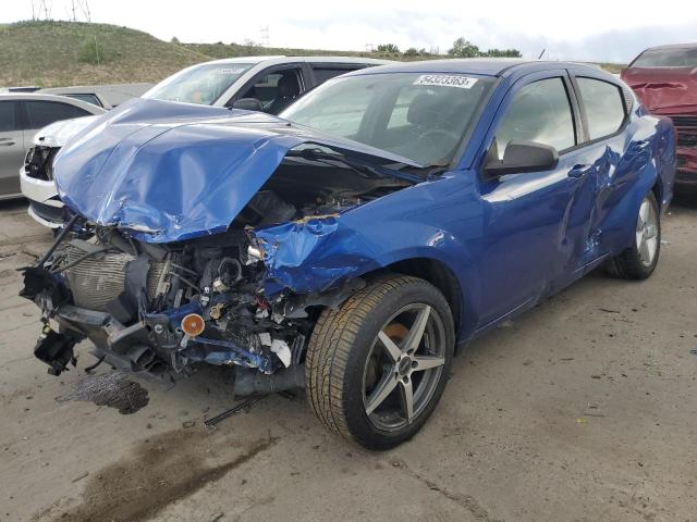 DODGE AVENGER SE 2012 with VIN 1C3CDZAB9CN182296 - Photo from auction