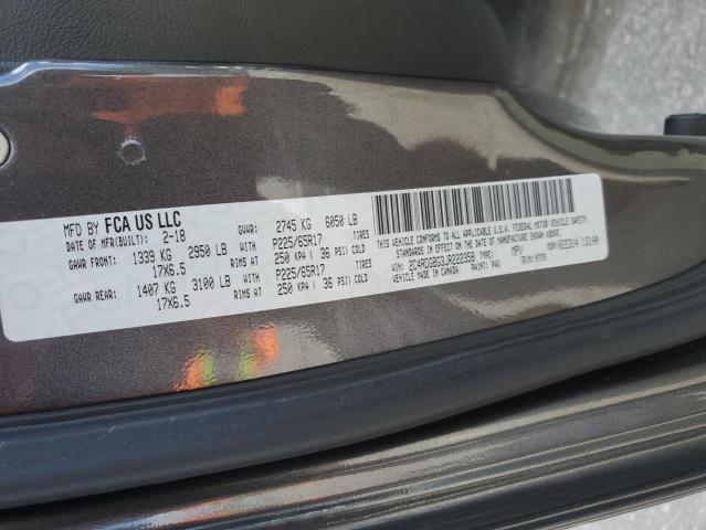 Photo 14 from auction – 2018 DODGE GRAND CARA with VIN 2C4RDGBG3JR222358