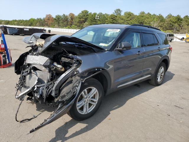 FORD EXPLORER X 2021 with VIN 1FMSK8DH2MGB27231 - Photo from auction