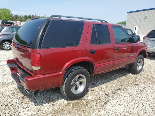 Photo 3 from auction – 2002 CHEVROLET BLAZER with VIN 1GNCS13W92K163788