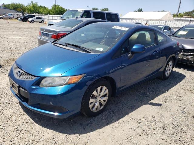 HONDA CIVIC LX 2012 with VIN 2HGFG3B53CH554621 - Photo from auction