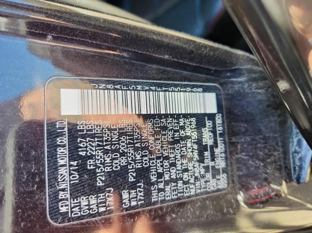 Photo 10 from auction – 2015 NISSAN JUKE S with VIN JN8AF5MV4FT551968