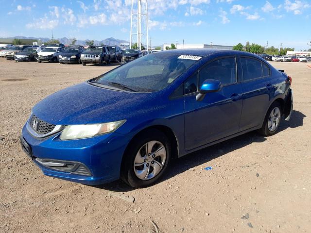 HONDA CIVIC LX 2013 with VIN 19XFB2F53DE212049 - Photo from auction