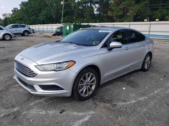 FORD FUSION SE 2017 with VIN 3FA6P0HD5HR363991 - Photo from auction