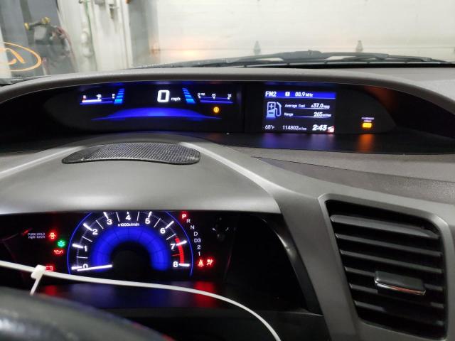 Photo 9 from auction – 2012 HONDA CIVIC EXL with VIN 2HGFB2F9XCH528782