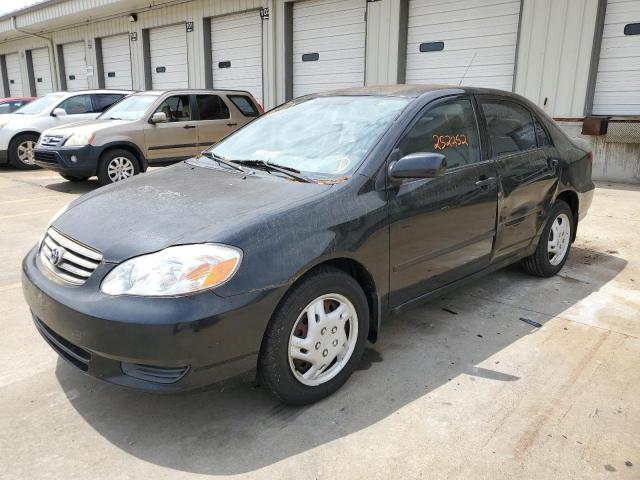 TOYOTA COROLLA CE 2003 with VIN 2T1BR32E93C709917 - Photo from auction