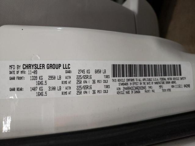Photo 14 from auction – 2010 CHRYSLER TOWN & COU with VIN 2A4RR4DE3AR203945