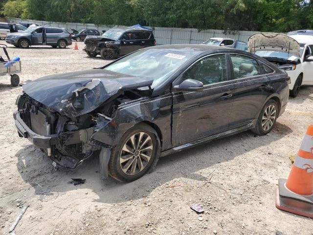 HYUNDAI SONATA SPO 2016 with VIN 5NPE34AF5GH353919 - Photo from auction
