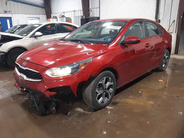 KIA FORTE FE 2021 with VIN 3KPF24AD1ME284572 - Photo from auction
