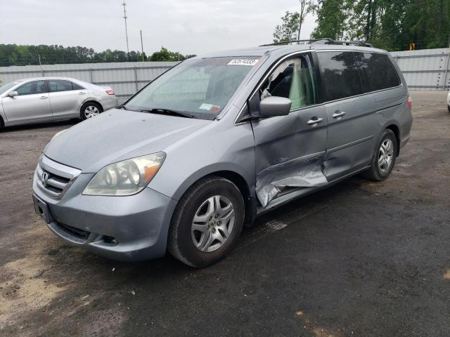 HONDA ODYSSEY EX 2005 with VIN 5FNRL387X5B014160 - Photo from auction