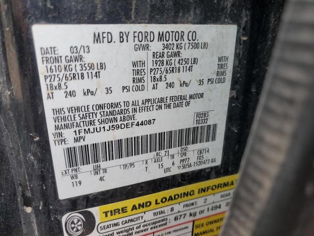 Photo 14 from auction – 2013 FORD EXPEDITION with VIN 1FMJU1J59DEF44087