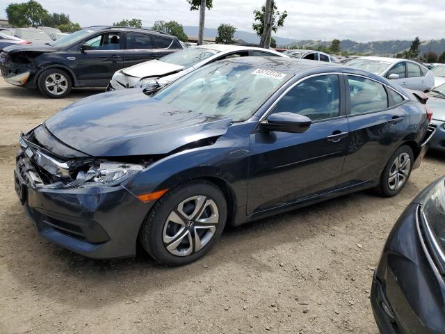HONDA CIVIC LX 2017 with VIN 19XFC2F52HE231209 - Photo from auction