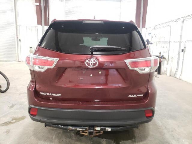 Photo 6 from auction – 2015 TOYOTA HIGHLANDER with VIN 5TDJKRFH9FS085085