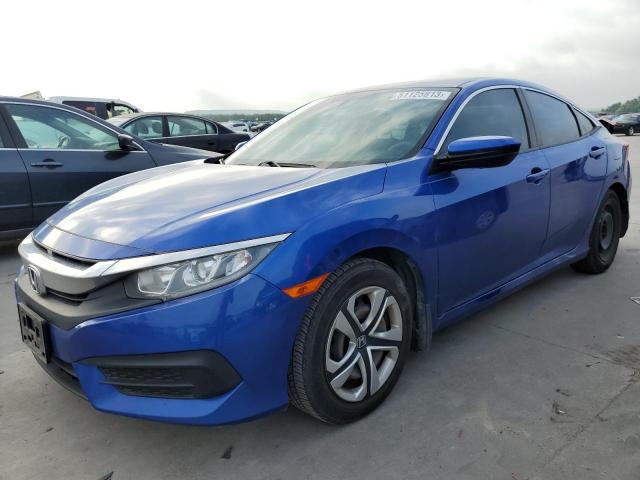 HONDA CIVIC LX 2018 with VIN 2HGFC2F52JH552355 - Photo from auction