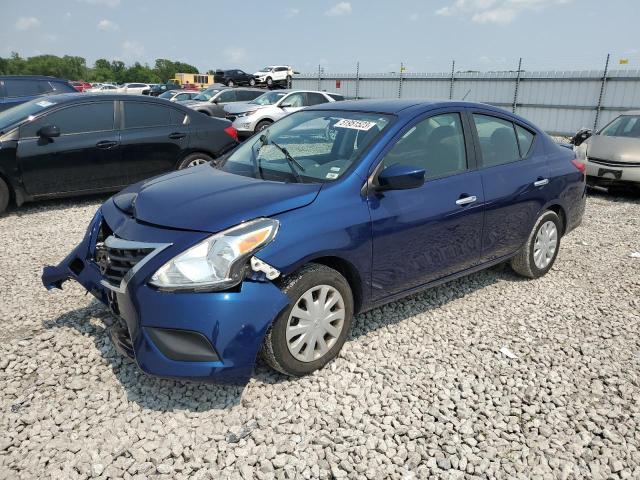 NISSAN VERSA S 2019 with VIN 3N1CN7AP3KL851270 - Photo from auction