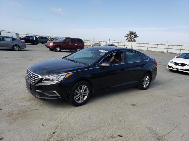 HYUNDAI SONATA SE 2017 with VIN 5NPE24AF4HH485574 - Photo from auction