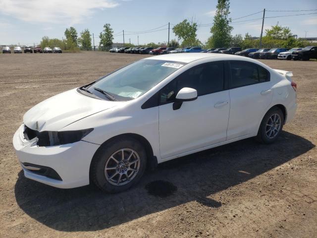 HONDA CIVIC LX 2013 with VIN 2HGFB2F44DH110191 - Photo from auction