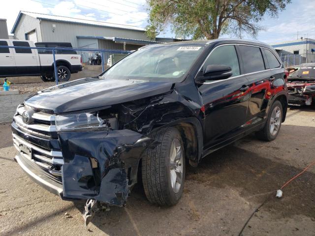 TOYOTA HIGHLANDER 2019 with VIN 5TDDZRFHXKS980233 - Photo from auction