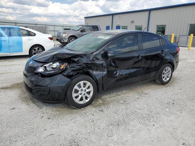 KIA RIO LX 2014 with VIN KNADM4A31E6363933 - Photo from auction