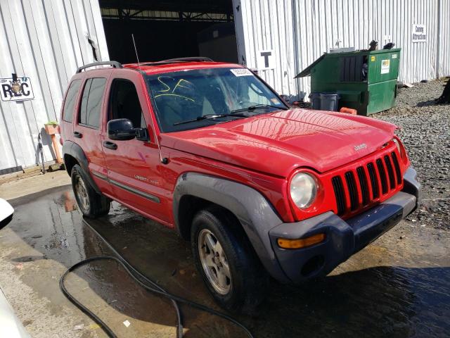 Photo 4 from auction – 2003 JEEP LIBERTY SP with VIN 1J4GL48K83W517528