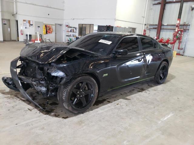 DODGE CHARGER R/ 2018 with VIN 2C3CDXCT0JH122715 - Photo from auction
