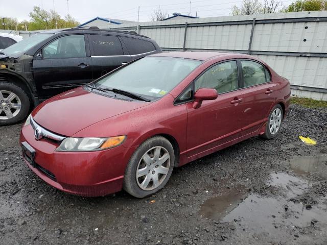 HONDA CIVIC LX 2007 with VIN 2HGFA165X7H504062 - Photo from auction
