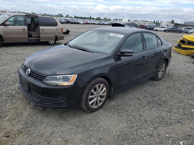 VOLKSWAGEN JETTA SE 2012 with VIN 3VWDP7AJ6CM370087 - Photo from auction