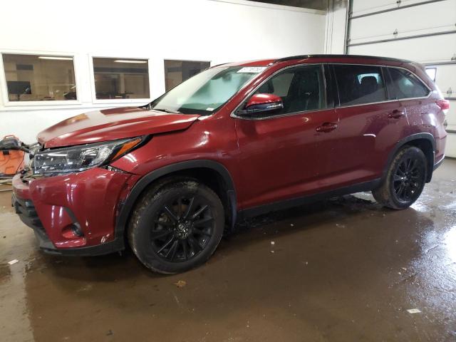 TOYOTA HIGHLANDER 2019 with VIN 5TDJZRFH2KS604080 - Photo from auction