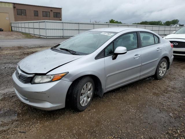 HONDA CIVIC LX 2012 with VIN 19XFB2F53CE099301 - Photo from auction