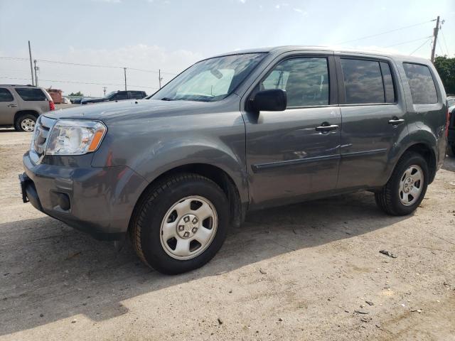 HONDA PILOT LX 2011 with VIN 5FNYF4H2XBB018203 - Photo from auction