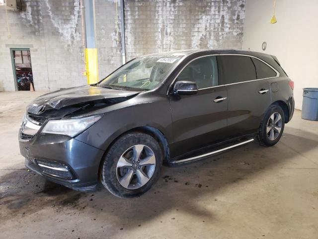 ACURA MDX 2014 with VIN 5FRYD3H27EB017092 - Photo from auction
