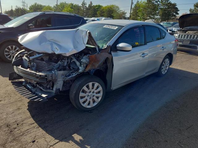 NISSAN SENTRA S 2014 with VIN 3N1AB7AP9EY205299 - Photo from auction