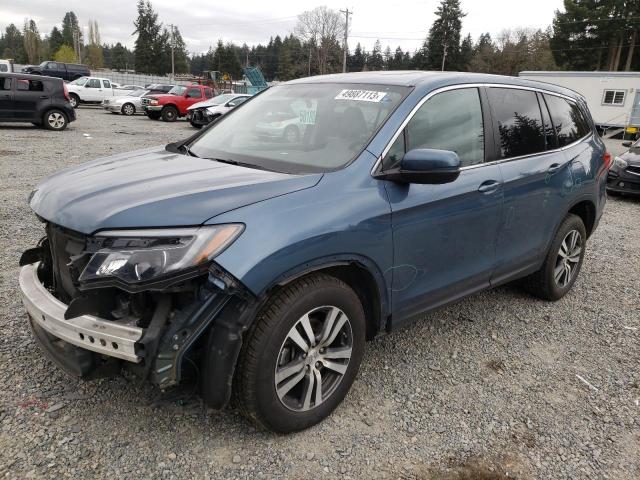 HONDA PILOT EXL 2017 with VIN 5FNYF6H51HB078935 - Photo from auction