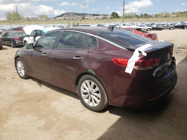 Photo 2 from auction – 2016 KIA OPTIMA LX with VIN 5XXGT4L35GG004749