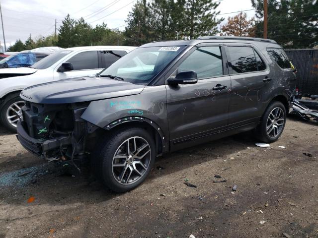 FORD EXPLORER S 2017 with VIN 1FM5K8GT0HGB63308 - Photo from auction